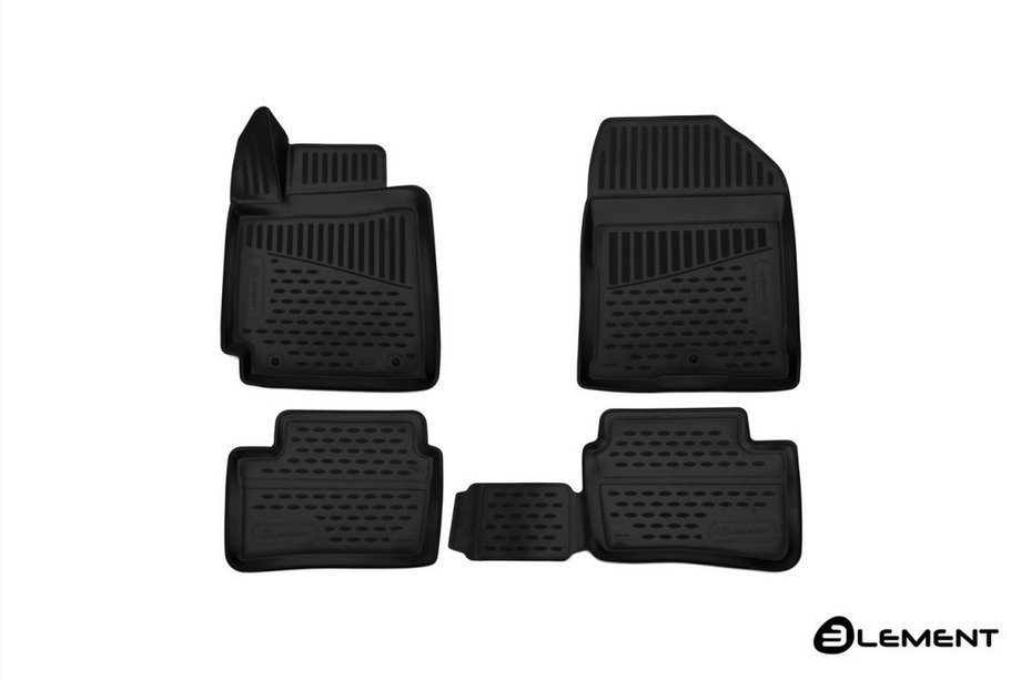 Kia Picanto 2016– 3D gummimåtter til kabinen (4 stk., Novline) HB Image