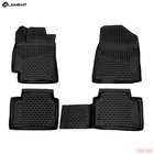 Kia Cerato 3 2013–2018 (2018↗) 3D gummimåtter til kabinen (4 stk., Novline) foto 1