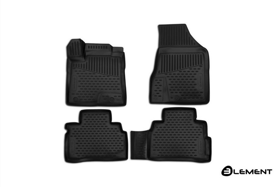 Nissan Murano 2014– 3D gummimåtter til kabinen (4 stk., Novline) Image