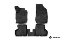 Renault Captur 2013–2019 3D gummimåtter til kabinen (4 stk., Novline) foto 1