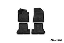 Renault Dokker 2013–2022 (2018↗) 3D gummimåtter til kabinen (4 stk., Novline) foto 1