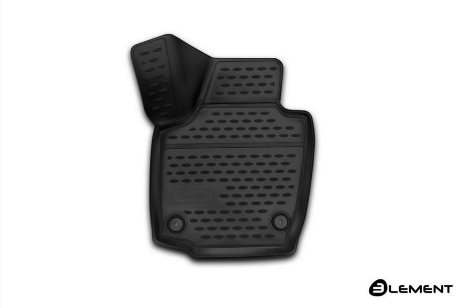 Skoda Rapid 2012–2019 Gummimåtte (forreste venstre) 3D til kabinen (Novline) Image
