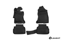 Subaru XV 2017–2023 3D gummimåtter til kabinen (4 stk., Novline) foto 1