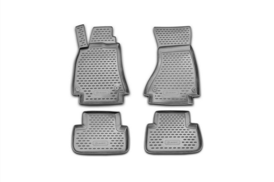 Audi A4 B8 2007–2015 Gummimåtter til kabinen (4 stk., Novline) automatgear Image
