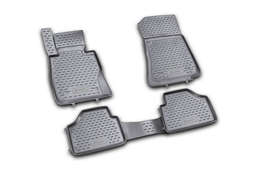 BMW X1 E84 2009–2015 Gummimåtter til kabinen (4 stk., Novline) Image