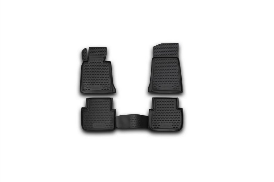 BMW 3-serie E46 1998–2006 Gummimåtter til kabinen (4 stk., Novline) Image