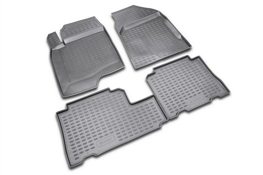 Chevrolet Captiva 2006–2019 (2006↗) Gummimåtter til kabinen (4 stk., Novline) Image