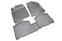 Chevrolet Captiva 2006–2019 (2006↗) Gummimåtter til kabinen (4 stk., Novline) foto 1
