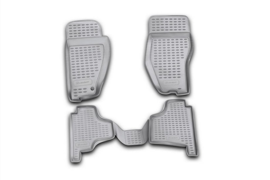 Dodge Nitro 2006–2011 Gummimåtter til kabinen (4 stk., Novline) Image
