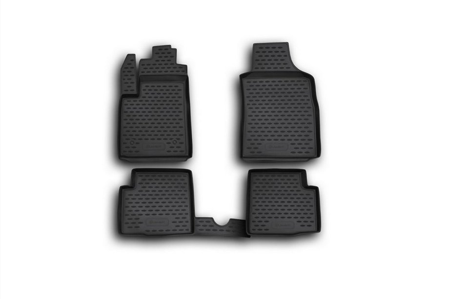 Fiat 500/500L 2013–2022 (500) Gummimåtter til kabinen (4 stk., Novline) Image