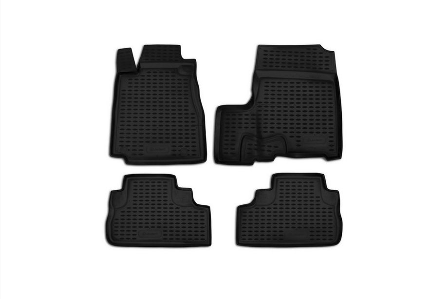 Honda CRV 2007–2011 Gummimåtter til kabinen (4 stk., Novline) med savb. Image