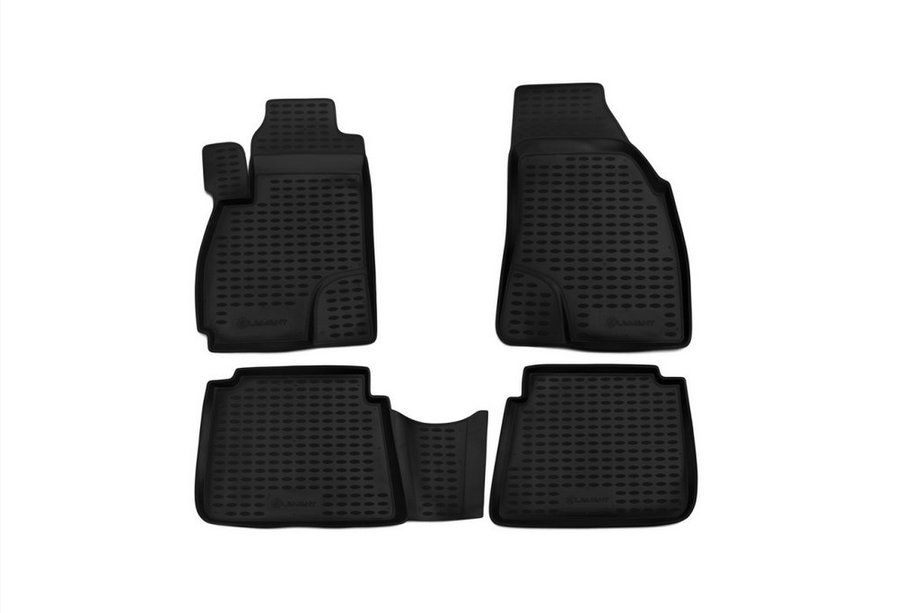 Hyundai Santa Fe 1 2000–2006 Gummimåtter til kabinen (4 stk., Novline) Image