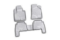Hyundai Santa Fe 2 2006–2012 (2010-2012) Gummimåtter til kabinen (4 stk, Novline) foto 1