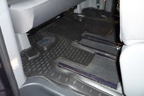 Hyundai H300, H1, Starex 2008–2020 Gummimåtte (3. række) til kabinen (Novline) New foto 1