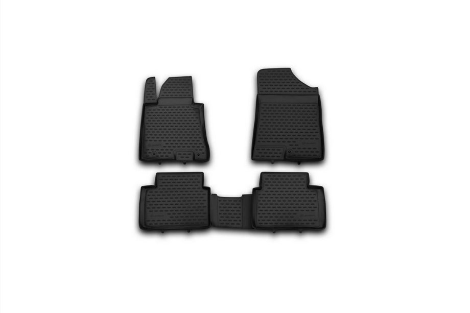 Hyundai I-30 2012–2017 Gummimåtter til kabinen (4 stk., Novline) Image