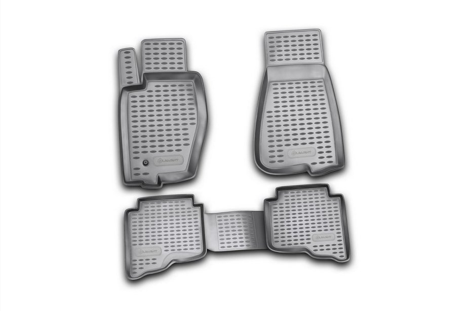 Jeep Grand Cherokee WK 2004–2010 Gummimåtter til kabinen (4 stk., Novline) Image