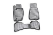 Jeep Grand Cherokee WK 2004–2010 Gummimåtter til kabinen (4 stk., Novline) foto 1