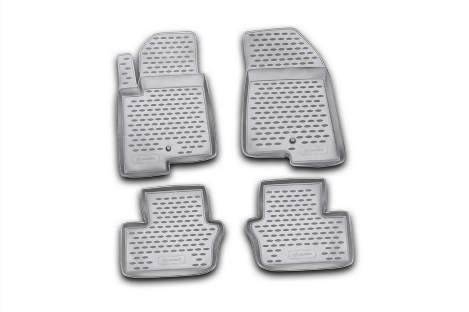Jeep Cherokee/Liberty 2007–2013 (Liberty) Gummigulvmåtter til kabinen (sæt 4 stk., Novline) Image