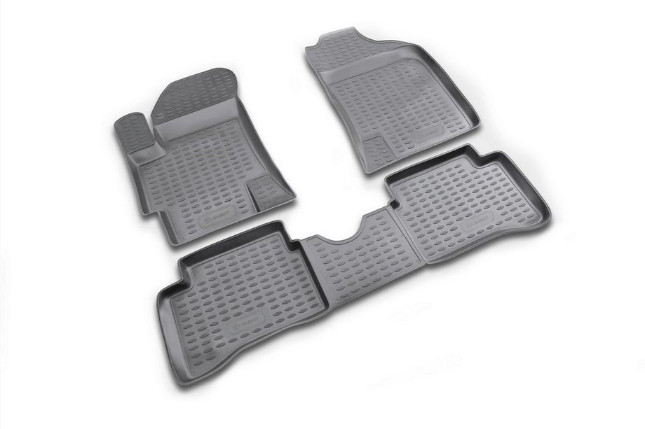 Kia Rio 2005–2011 Gummimåtter til kabinen (4 stk., Novline) Image