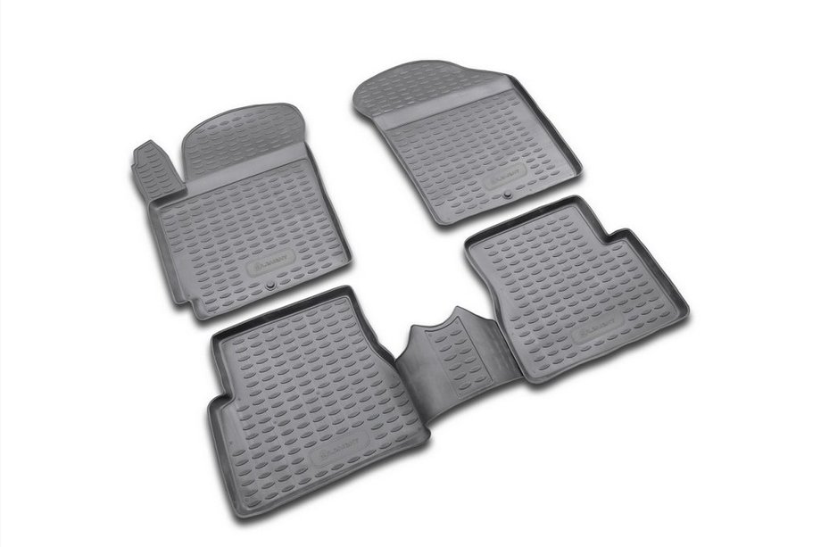 Kia Picanto 2004–2011 Gummimåtter til kabinen (4 stk., Novline) Image