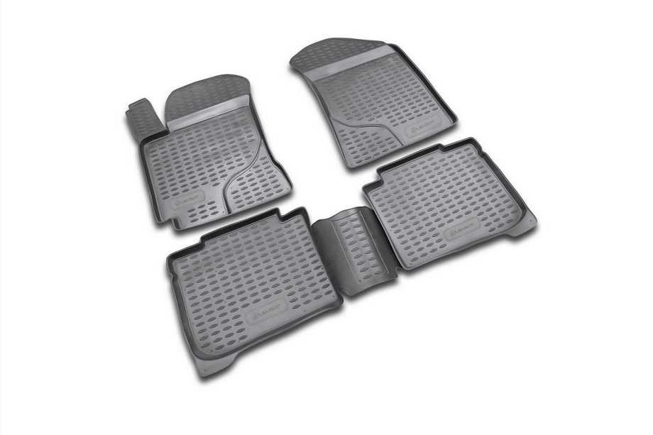 Kia Cerato 1 2004–2009 Gummimåtter til kabinen (4 stk., Novline) Image