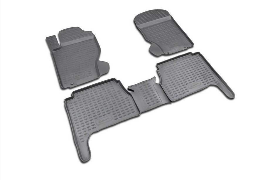 Kia Sorento I BL 2002–2009 Gummimåtter til kabinen (4 stk., Novline) Image
