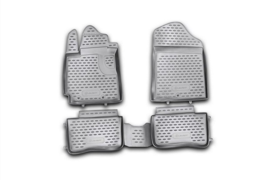 Kia Picanto 2011–2016 Gummimåtter til kabinen (4 stk., Novline) Image