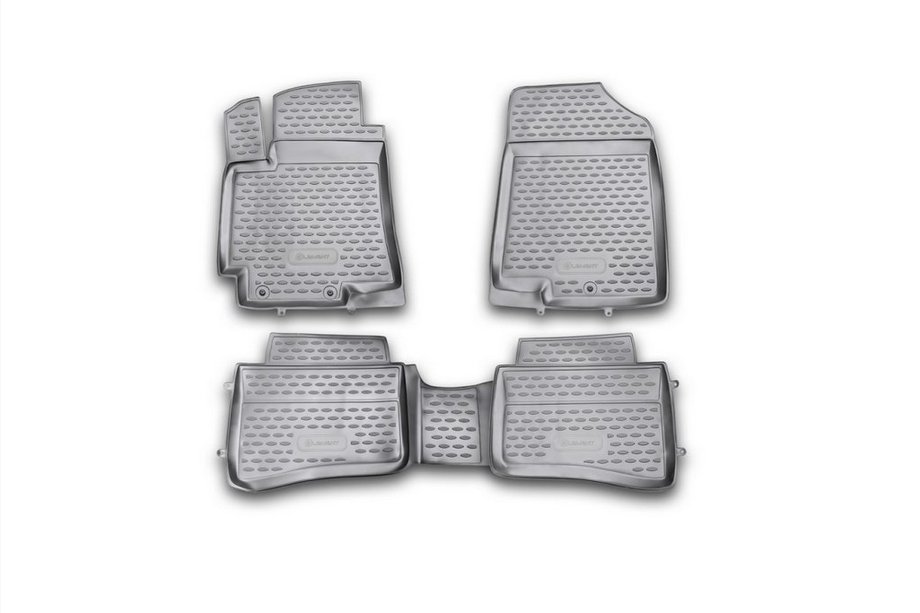 Kia Rio 2012–2017 Gummimåtter til kabinen (4 stk., Novline) Image