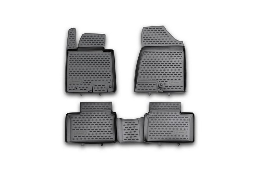 Kia Ceed 2012–2018 Gummimåtter til kabinen (4 stk., Novline) Image