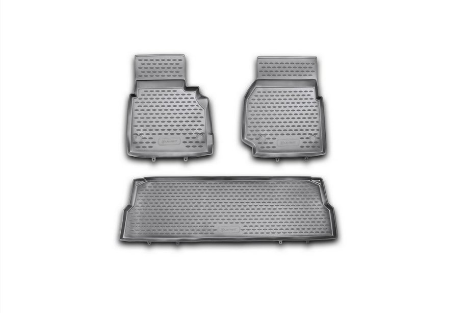 Land Rover Defender 1986–2016 Gummimåtter til kabinen (3 stk., Novline) 110/5D Image