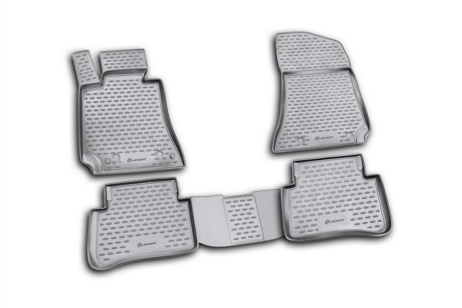 Mercedes E-class W212 2009–2016 Gummimåtter til kabinen (4 stk., Novline) Image