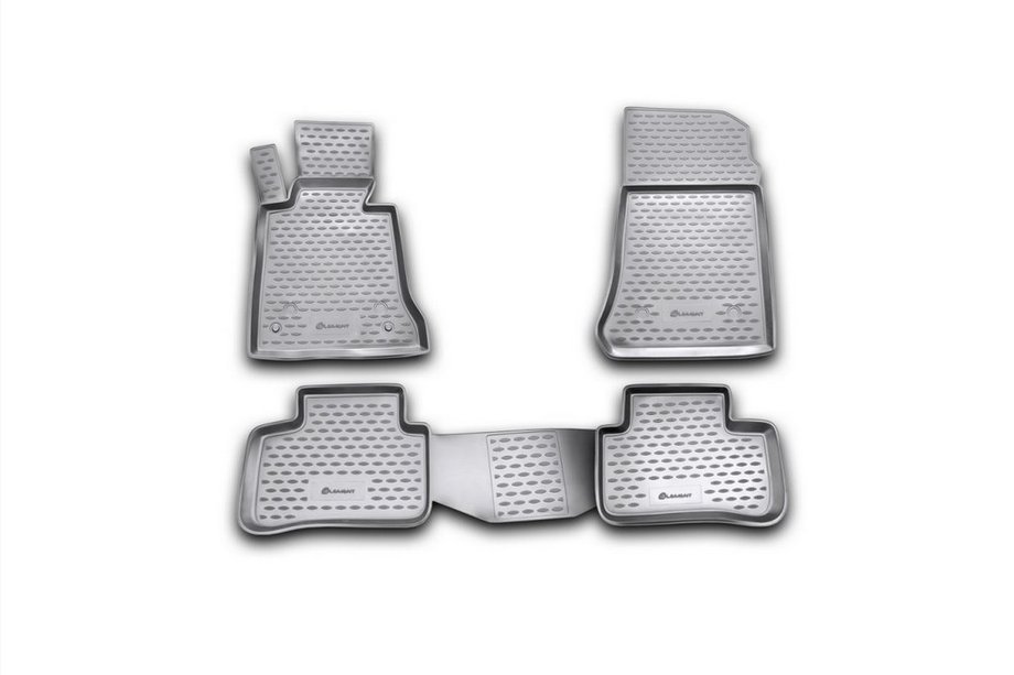 Mercedes GLK-klasse X204 2008–2015 Gummimåtter til kabinen (4 stk., Novline) Image
