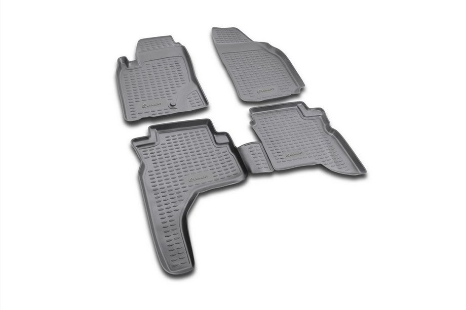 Mitsubishi Pajero Sport 1996–2007 Gummimåtter til kabinen (4 stk., Novline) Image