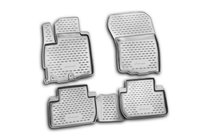 Mitsubishi Outlander 2006–2012 (2010↗) Gummimåtter til kabine (4 stk., Novline) XL foto 1