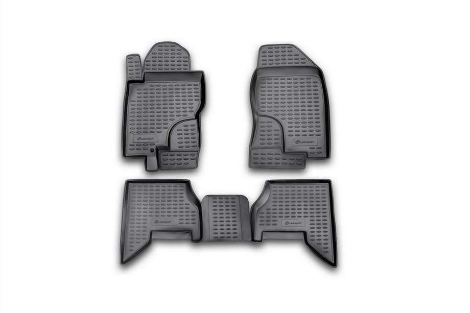 Nissan Pathfinder R51 2005–2014 (2005-2010) Gummimåtter til kabinen (4 stk, Novline) Image