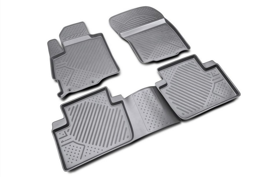 Peugeot 4007 2007–2013 Gummimåtter til kabinen (4 stk., Novline) Image