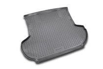 Peugeot 4007 2007–2013 Gummi bagagerumsmåtte (Novline) til montering foto 1