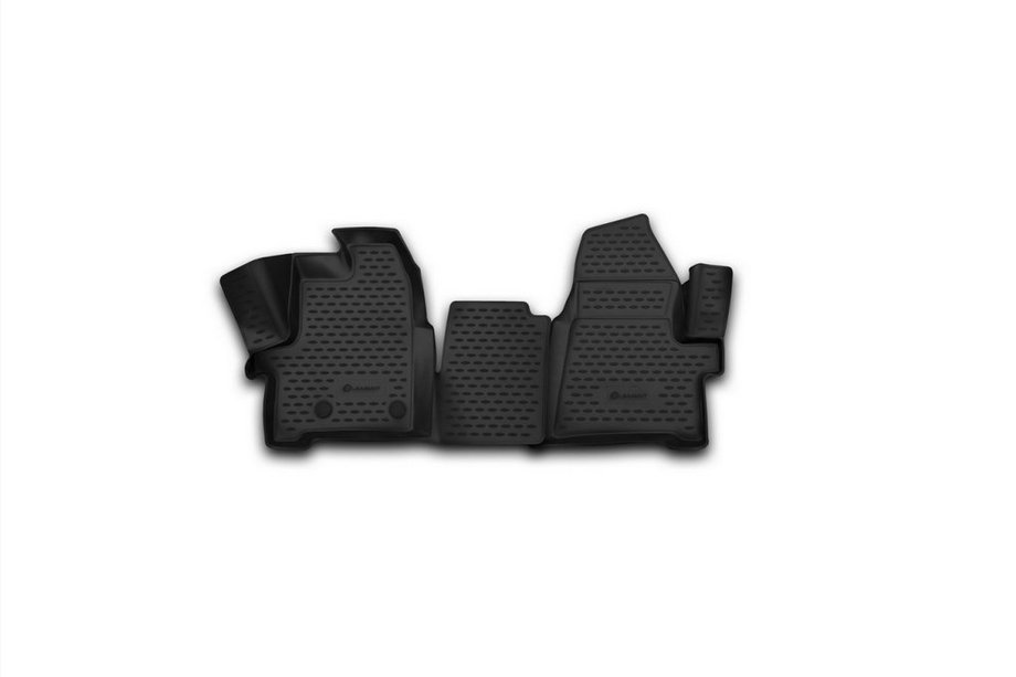 Ford Transit 2014– 3D gummimåtter til kabinen (2 stk., Novline) 1+2 seats (Variant 1) Image