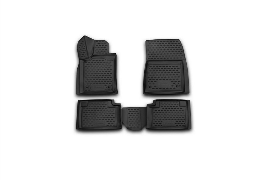 Jeep Grand Cherokee WK2 2010–2021 (2014↗) 3D gummimåtter til kabinen (sæt 4 stk., Novline) Image