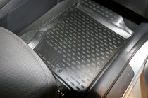 Kia Cerato 2 2010–2013 3D gummimåtter til kabinen (4 stk., Novline) Koup foto 1