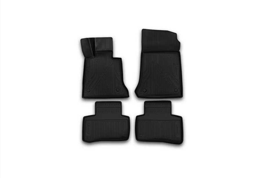 Mercedes GLK-klasse X204 2008–2015 3D gummimåtter til kabinen (4 stk., Novline) Image
