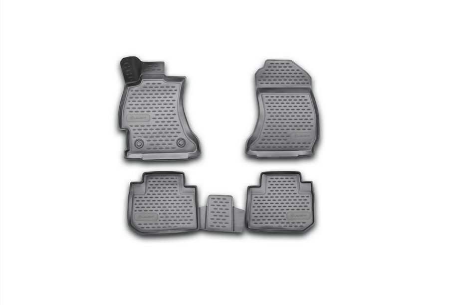 Subaru Forester 2013–2018 3D gummimåtter til kabinen (4 stk., Novline) Image