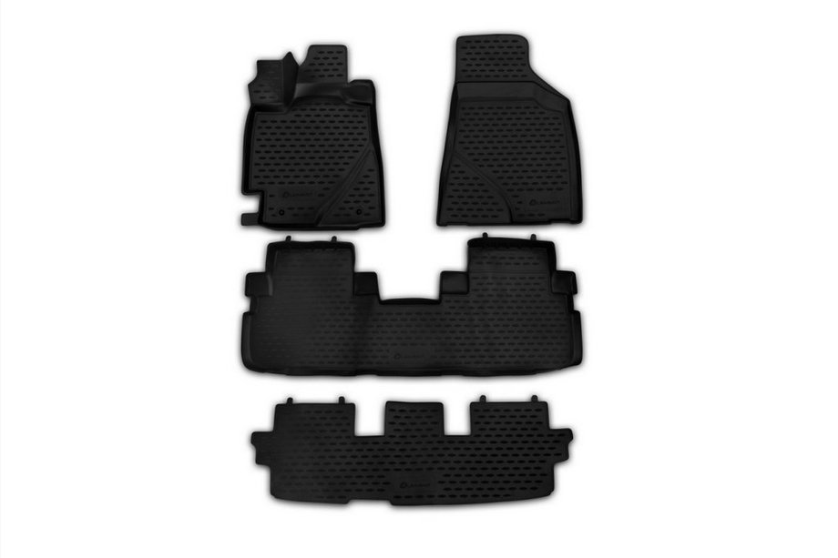 Toyota Highlander 2008–2013 3D gummimåtter til kabinen (4 stk., Novline) Image