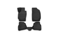 Volkswagen Polo 2010–2017 3D gummimåtter til kabine (4 stk., Novline) SD foto 1