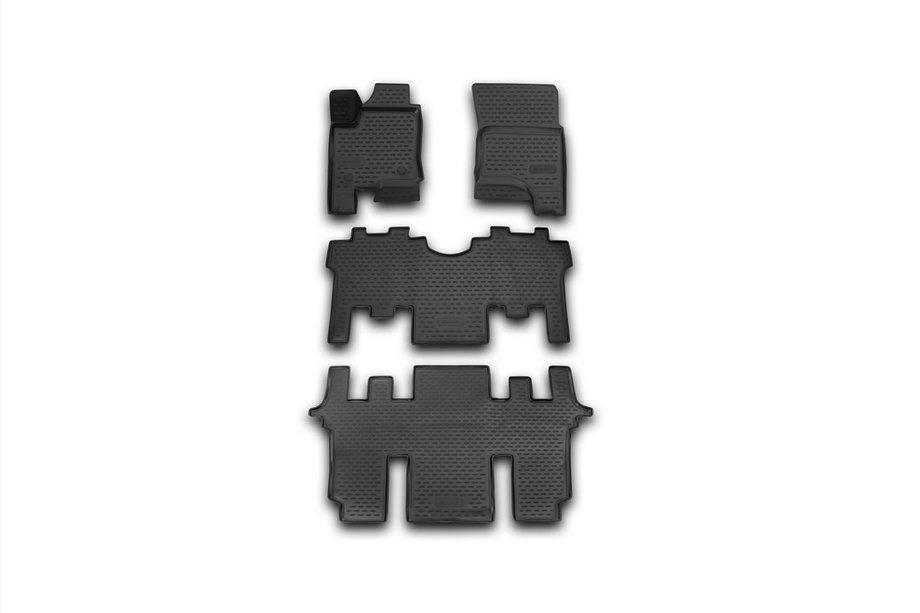 Ssang Yong Stavic 2012–2019 3D gummimåtter til kabinen (4 stk., Novline) Image