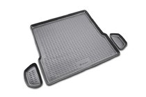 Renault Logan I 2005–2008 Gummibagagerumsbakke (med indsatser) (Novline) SD foto 1