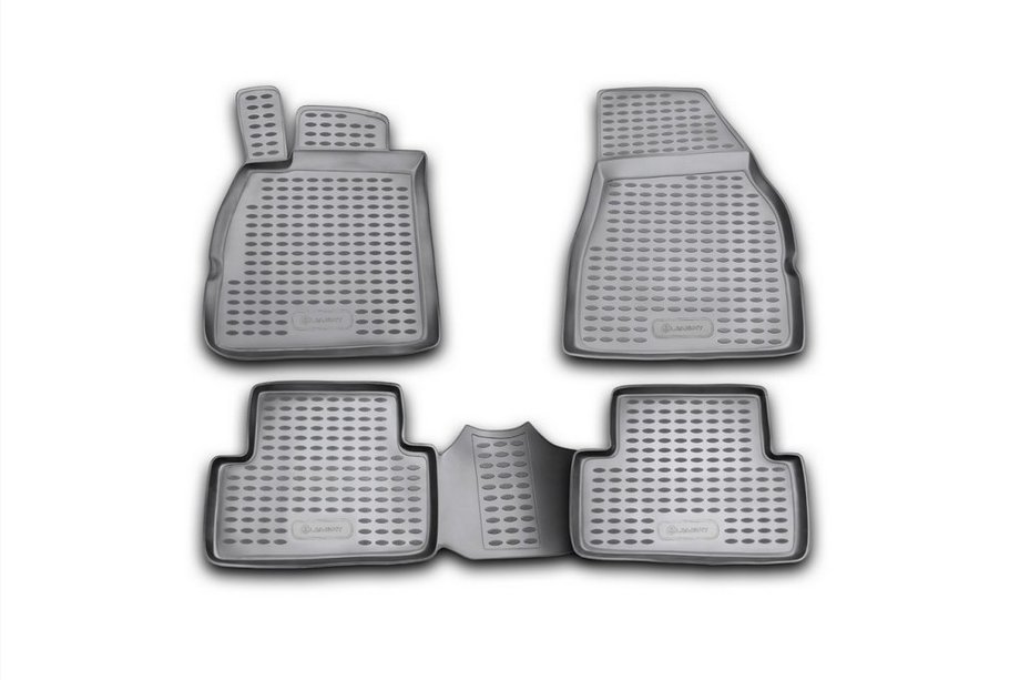 Renault Megane II 2004–2009 Gummimåtter til kabinen (4 stk., Novline) Image