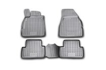 Renault Megane II 2004–2009 Gummimåtter til kabinen (4 stk., Novline) foto 1