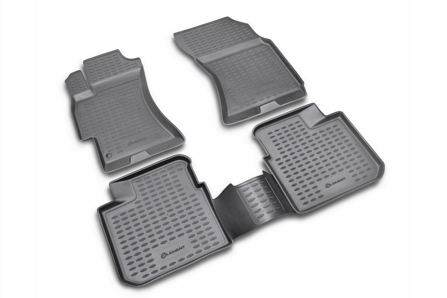 Subaru Outback 2005–2009 Gummimåtter til kabinen (4 stk., Novline) Image