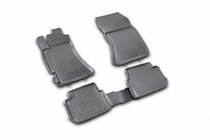 Subaru Forester 2008–2013 Gummimåtter til kabinen (4 stk., Novline) foto 1
